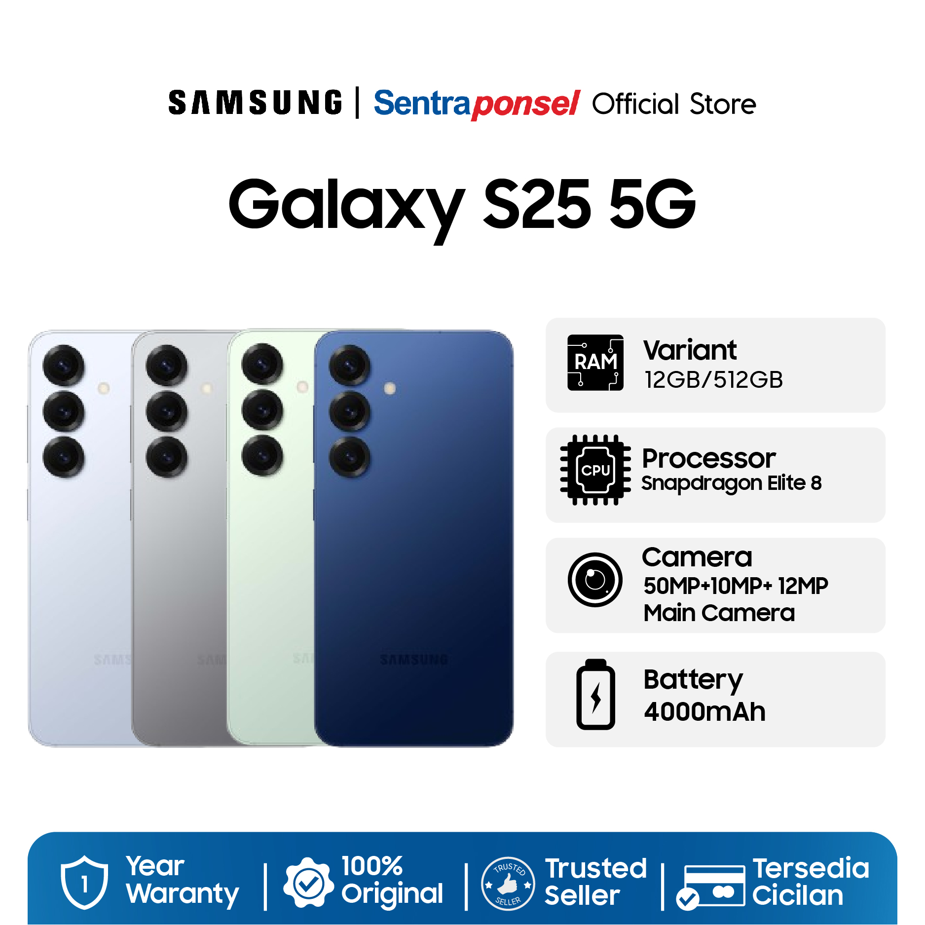 Samsung Galaxy S25 12GB/256GB 